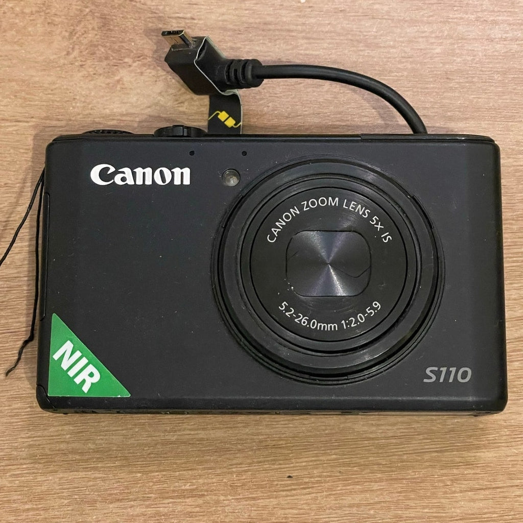 Canon Powershot S110 NIR (Near-Infrared) Digital Camera 12.1 MP Works