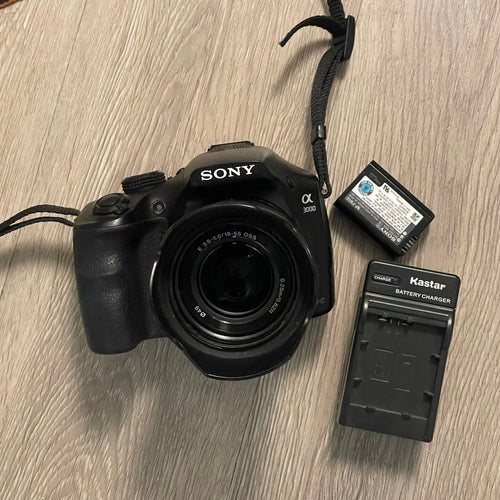 Sony Alpha 3000  ILCE-300 20.1 MP Mirrorless Digital Camera w/ 18-55mm Lens